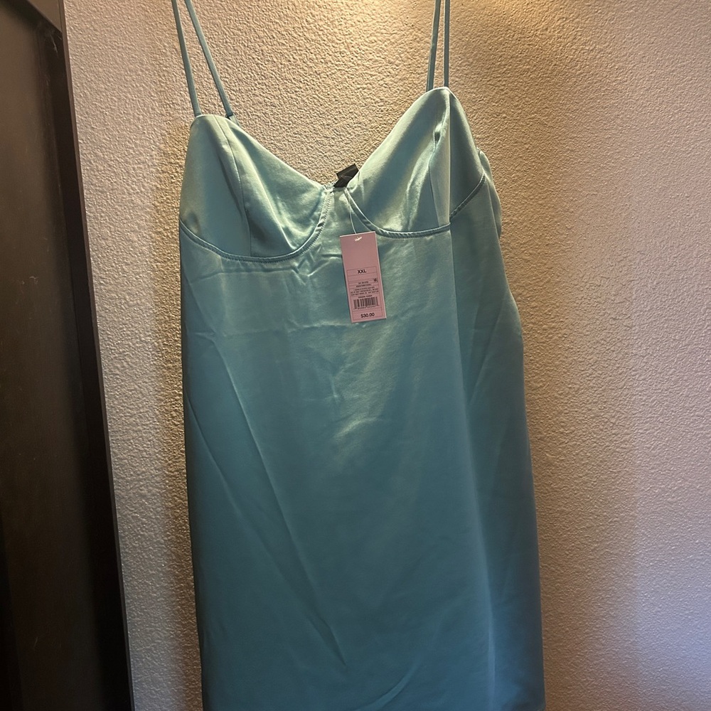 Wild Fable Blue Chemise Slip Intimates Sleepwear